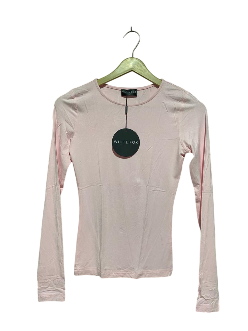 WHITE FOX |S| BUST 14| BOUTIQUE ESSENTIAL LONG SLEEVE TOP