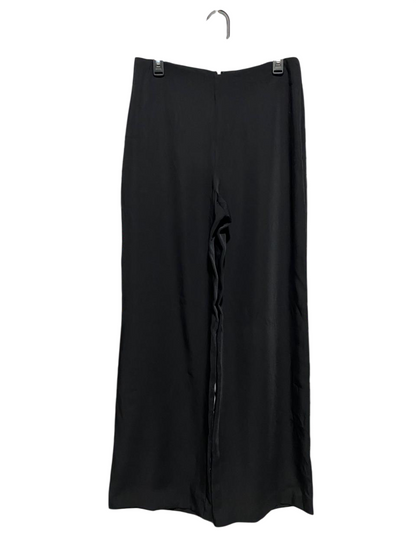 KOOKAI |L| WAIST 30| CLASSIC BLACK WIDE-LEG DRESS TROUSERS