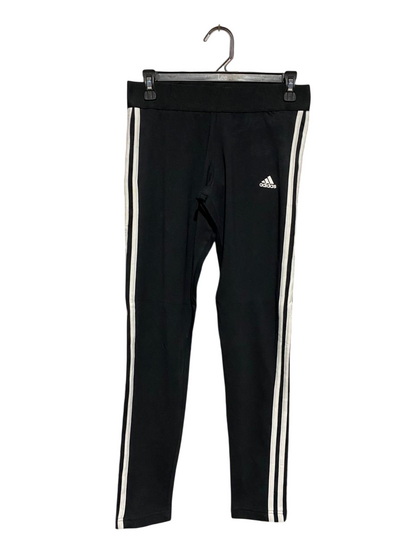 ADIDAS |M| WAIST 28| WOMEN'S ESSENTIALS 3-STRIPE COTTON LEGGINGS