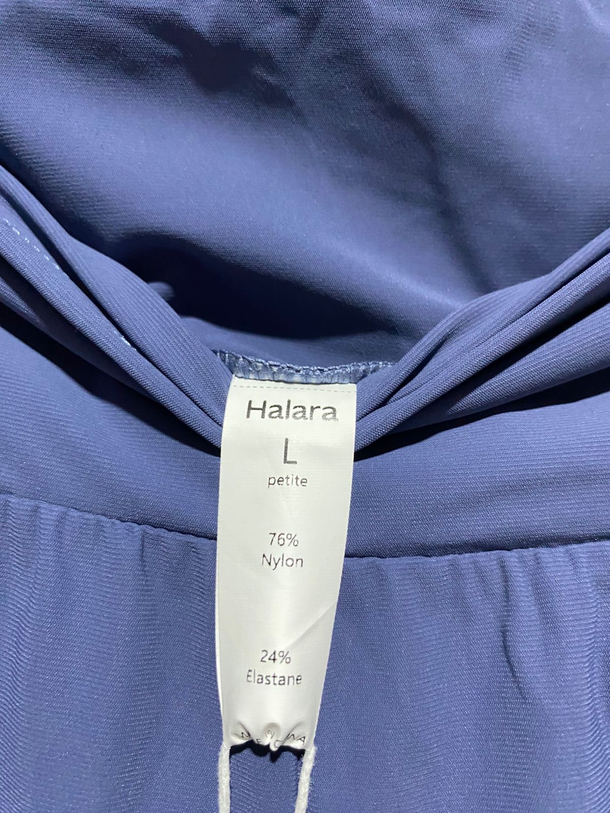 HALARA |L| WAIST 32| WOMEN’S DUSTY BLUE JOGGERS – HIGH-WAISTED ATHLEISURE PANTS WITH POCKETS