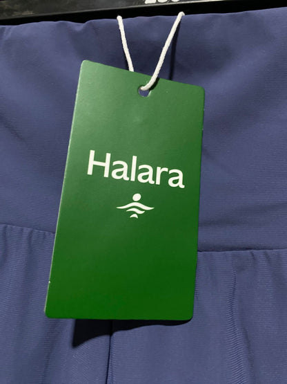 HALARA |L| WAIST 32| WOMEN’S DUSTY BLUE JOGGERS – HIGH-WAISTED ATHLEISURE PANTS WITH POCKETS