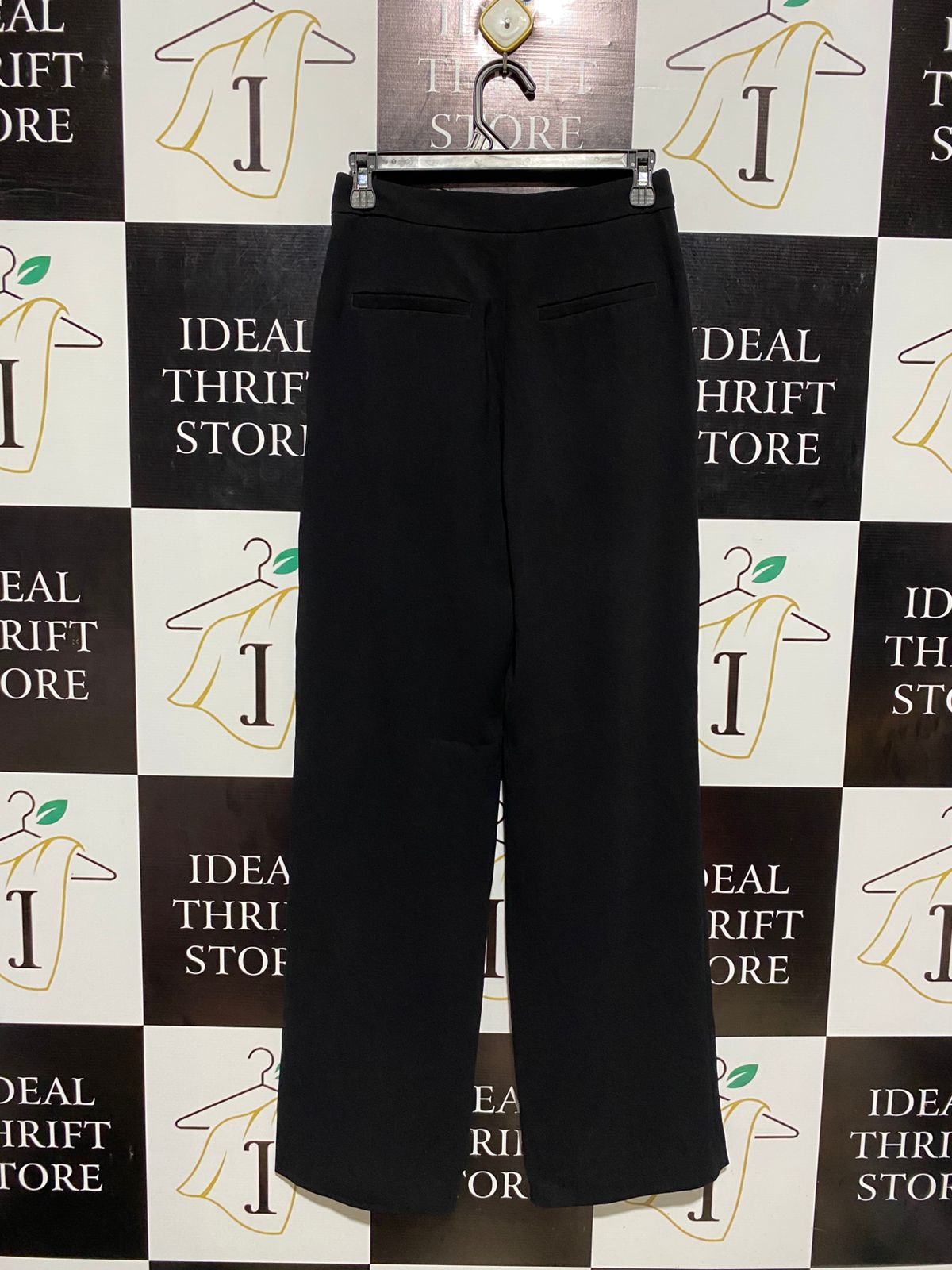 H&M |M| WAIST 26| WOMEN’S BLACK HIGH-WAISTED DRESS PANTS
