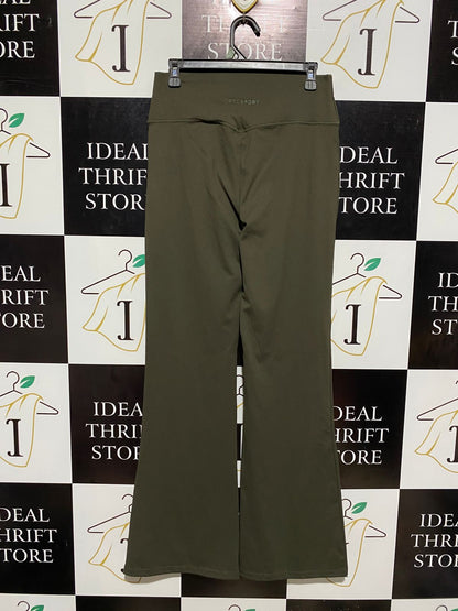 ORTC SPORT |M| WAIST 28| WOMEN’S OLIVE GREEN FLARE YOGA PANTS