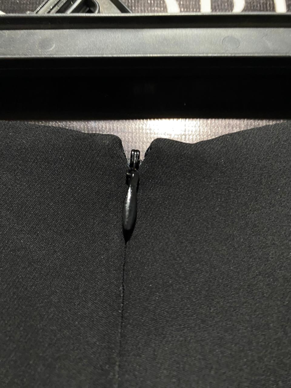 KOOKAI |L| WAIST 30| CLASSIC BLACK WIDE-LEG DRESS TROUSERS
