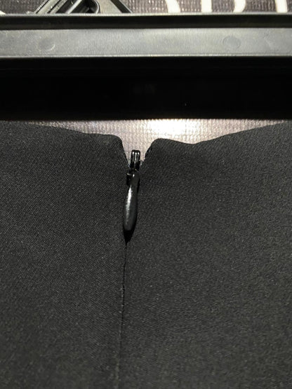 KOOKAI |L| WAIST 30| CLASSIC BLACK WIDE-LEG DRESS TROUSERS