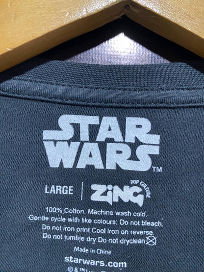 STAR WARS |L| BUST 21| "SNACK TIME" GROGU GRAPHIC T-SHIRT