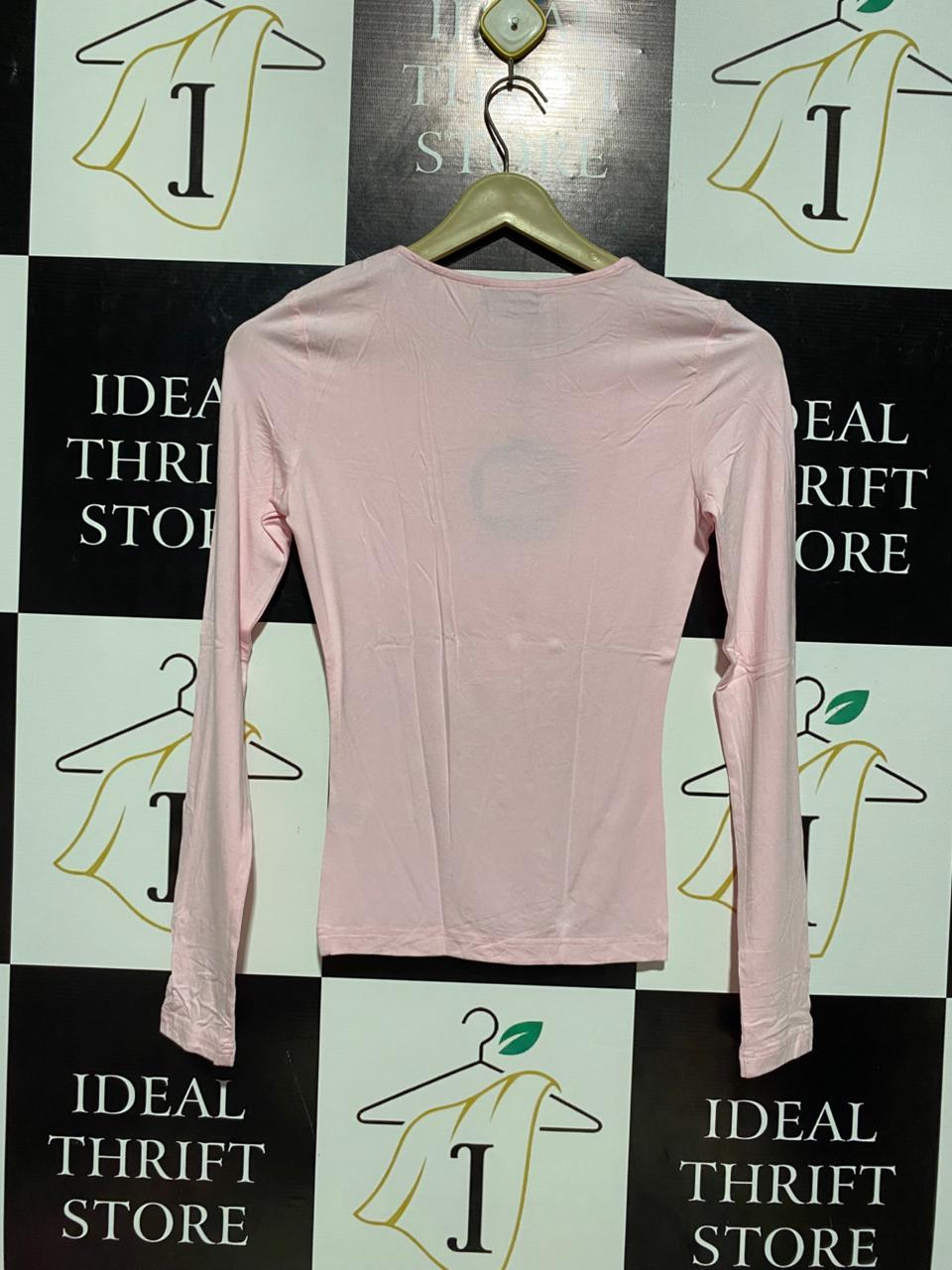 WHITE FOX |S| BUST 14| BOUTIQUE ESSENTIAL LONG SLEEVE TOP