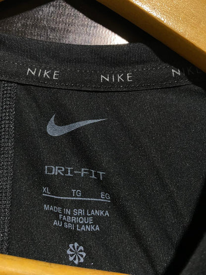 NIKE |XL| BUST 20| DRI-FIT BLACK SLEEVELESS TRAINING TANK TOP