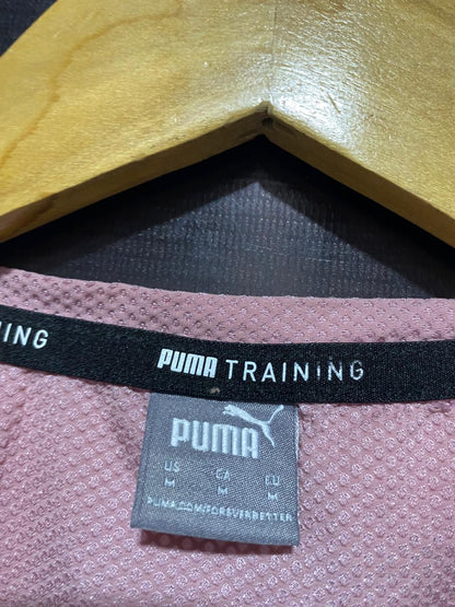 PUMA |M| BUST 18| TRAINING DUSTY ROSE PINK MESH TANK TOP - WOMEN'S ACTIVEWEAR