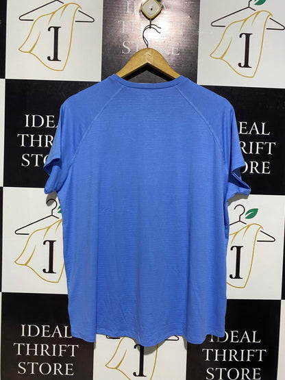 TARGET ACTIVE |L| BUST 23| B 12| PERIWINKLE BLUE RECYCLED MATERIALS TRAINING TEE