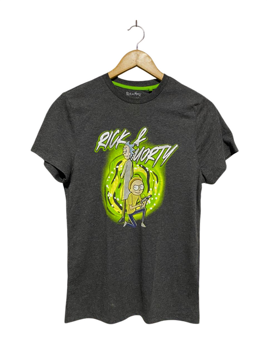 RICK AND MORTY |XS| BUST 17| C1|  OFFICIAL RICK AND MORTY PORTAL GRAPHIC T-SHIRT
