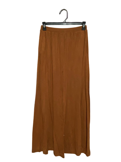 H&M |S| WAIST 24| C6| RUST ORANGE MAXI SKIRT