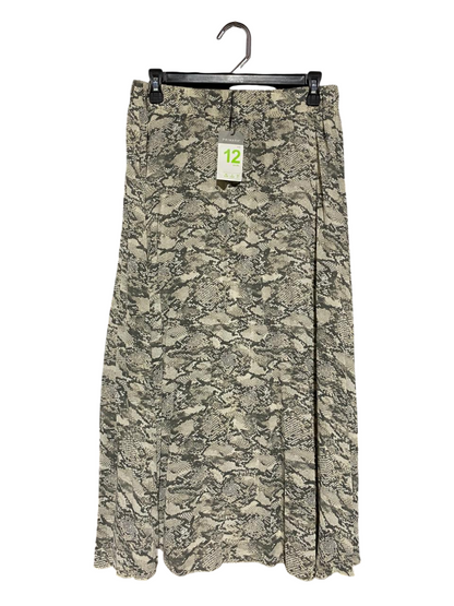 PRIMARK |L| WAIST 30| C6|  NEW WITH TAGS PRIMARK SNAKE PRINT MAXI SKIRT