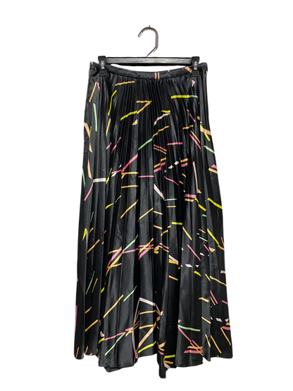 ASOS |M| WAIST 28| C6|  ELEGANT BLACK KNOT-DETAIL MIDI SKIRT
