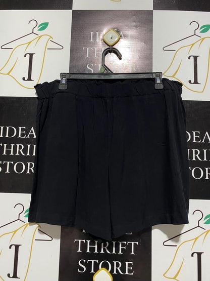PRIMARK |XL| WAIST 36| BLACK PAPERBAG WAIST SHORTS