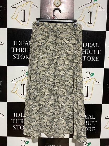 PRIMARK |L| WAIST 30| C6|  NEW WITH TAGS PRIMARK SNAKE PRINT MAXI SKIRT
