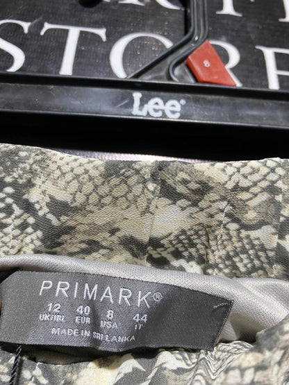 PRIMARK |L| WAIST 30| C6|  NEW WITH TAGS PRIMARK SNAKE PRINT MAXI SKIRT
