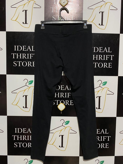 PAPAYA |L| WAIST 30| BLACK COTTON LEGGINGS
