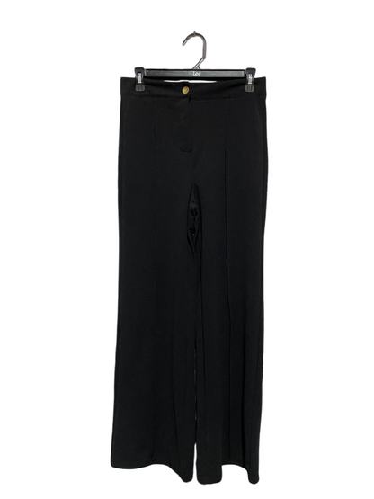 ELEGANT HIGH-WAISTED WIDE LEG TROUSERS |L| WAIST 29|