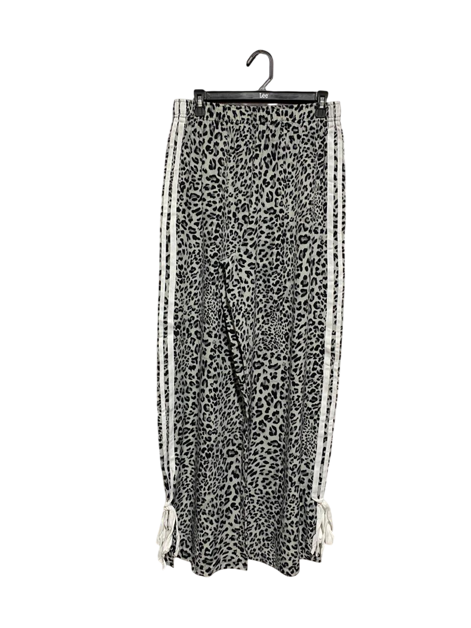 SHEIN |XL| WAIST 30|B12| LEOPARD PRINT TRACK PANTS WITH SIDE STRIPE