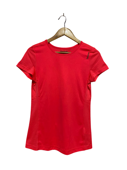 REEBOK |S| BUST 17| C1| SPEEDWICK HOT PINK MESH PANEL PERFORMANCE T-SHIRT