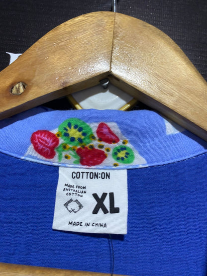 COTTON ON |XL| VIBRANT TROPICAL LOBSTER & COCKATOO MATCHING SET