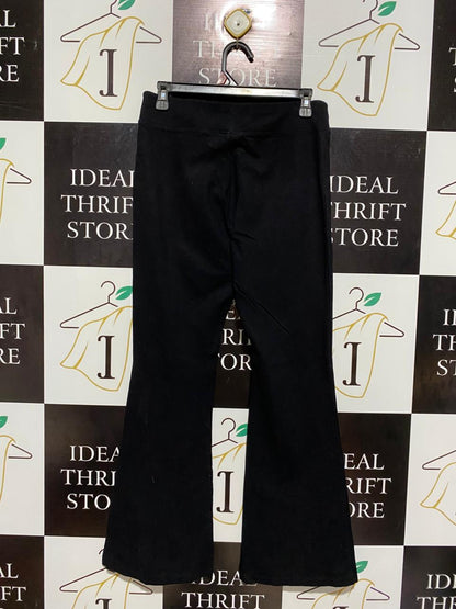 ED IT ED |M| WAIST 28| WOMEN’S BLACK FLARE LEG YOGA PANTS