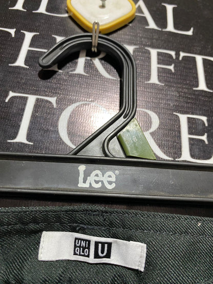 UNIQLO |M| WAIST 28| DARK FOREST GREEN WIDE-LEG TROUSERS