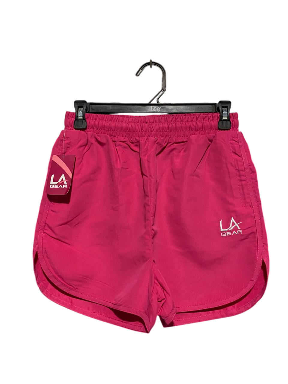 LA GEAR |M| WAIST 26| VIBRANT PINK RUNNING SHORTS