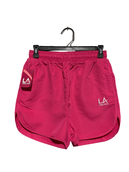 LA GEAR |M| WAIST 26| VIBRANT PINK RUNNING SHORTS