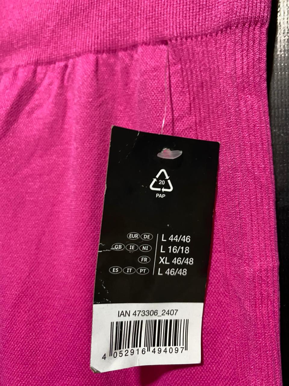 CRIVIT |M| WAIST 26| PINK TO ORANGE GRADIENT LEGGINGS