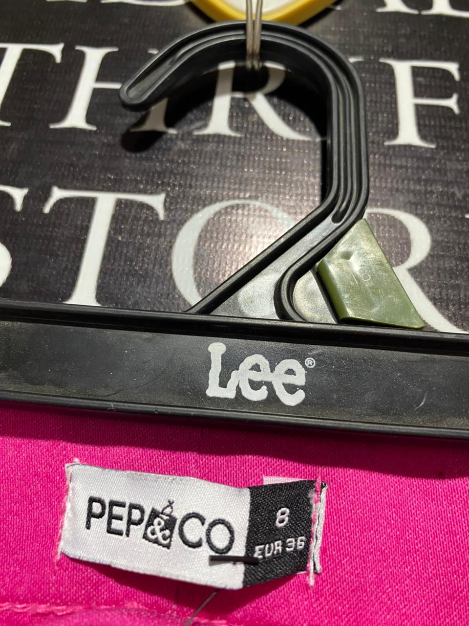 PEP & CO |L| WAIST 29| HOT PINK CROP JEGGINGS - NEW WITH TAGS