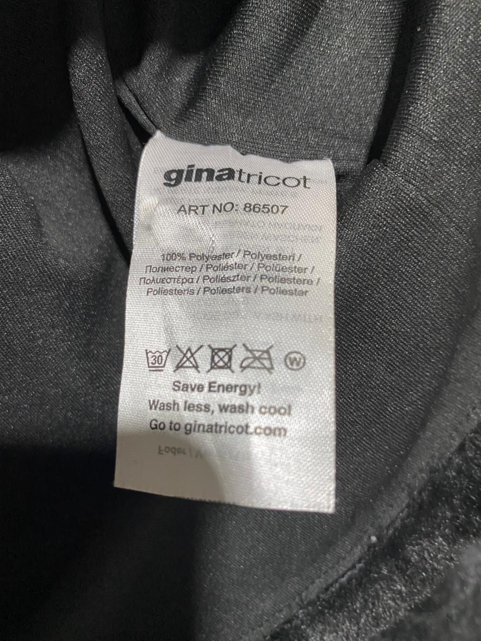 GINA TRICOT |S| BUST 19| LUXE BLACK FAUX FUR CROP JACKET |B1|