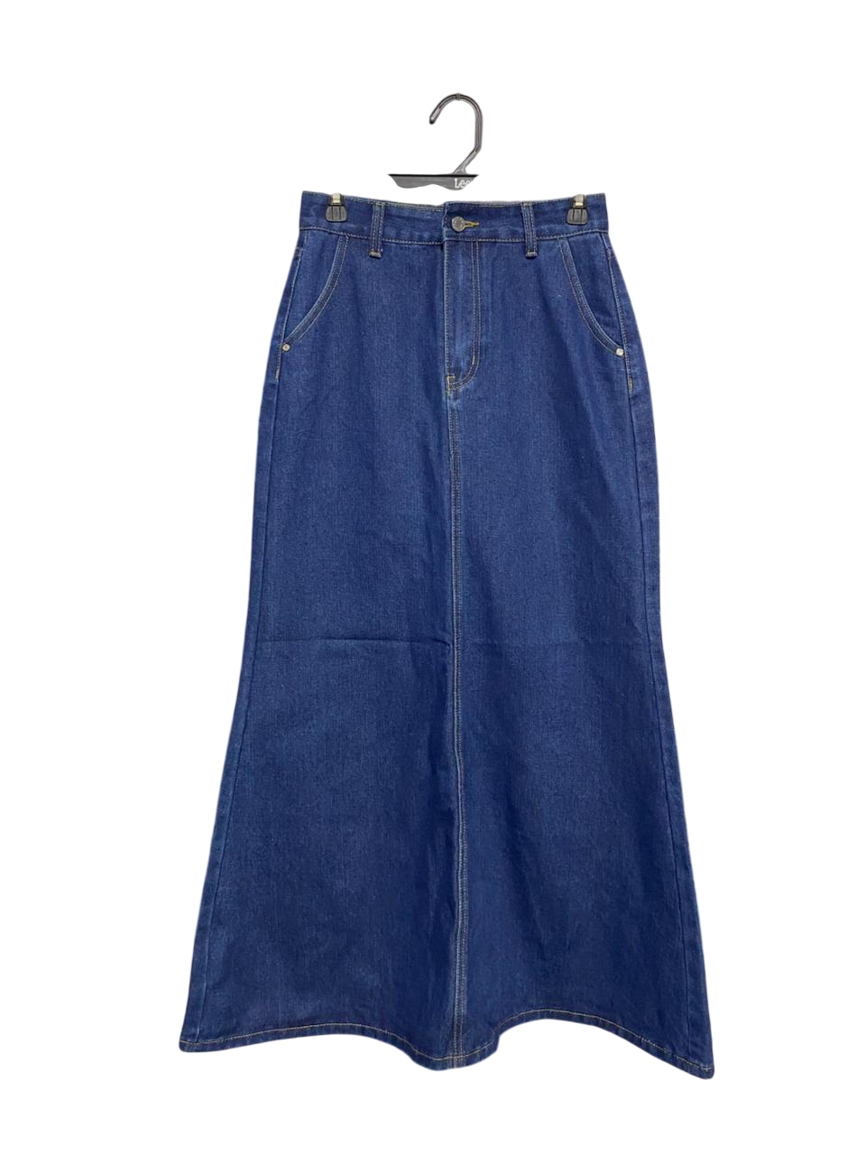 |S|WAIST 26| B1| CLASSIC DARK WASH A-LINE DENIM MAXI SKIRT