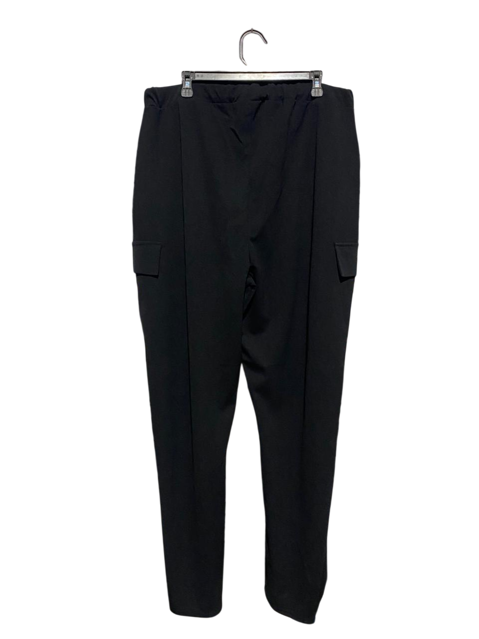BOOHOO |XXL| WAIST 36| B1| BLACK TAPERED CARGO JOGGER PANTS