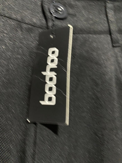 BOOHOO |M| WAIST 27| B1| BLACK CARGO JOGGERS - NEW WITH TAGS - UTILITY STYLE PANTS