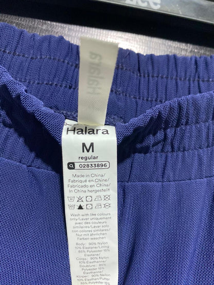 HALARA |L| WAIST 30| B1| Women’s Navy Blue Wide-Leg Flowy Culottes / Palazzo Pants