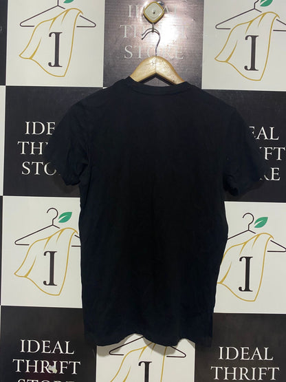 DIESEL |M| BUST 18| B1| BLACK GRAPHIC LOGO T-SHIRT WITH RED BRANDING