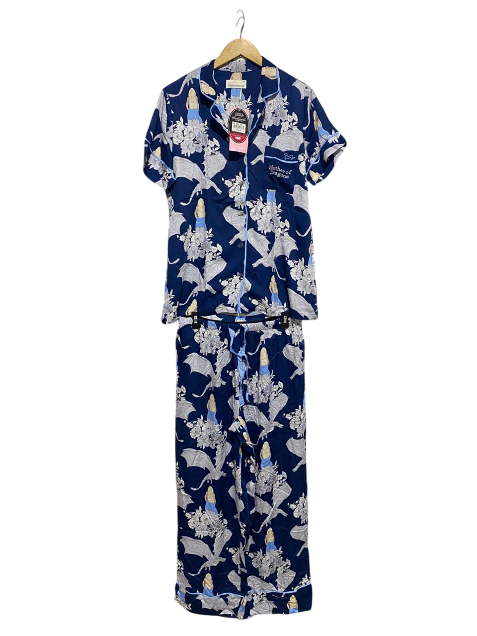 PETERALEX ANDER |M| B2| WOMEN'S NAVY BLUE "MOTHER OF DRAGONS" CELESTIAL PYJAMA SET