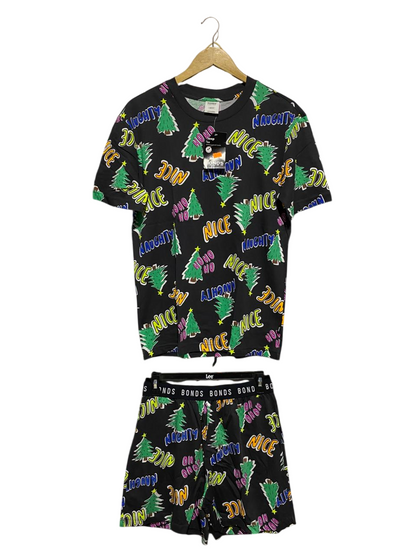 BONDS |XS| B2| FESTIVE "NAUGHTY OR NICE" CHRISTMAS TREE PRINT LOUNGE SET