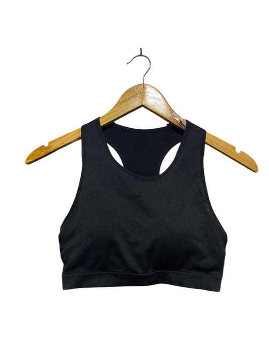 B5 STYLE |S| BUST 13| B2| BLACK ATHLETIC RACERBACK SPORTS BRA