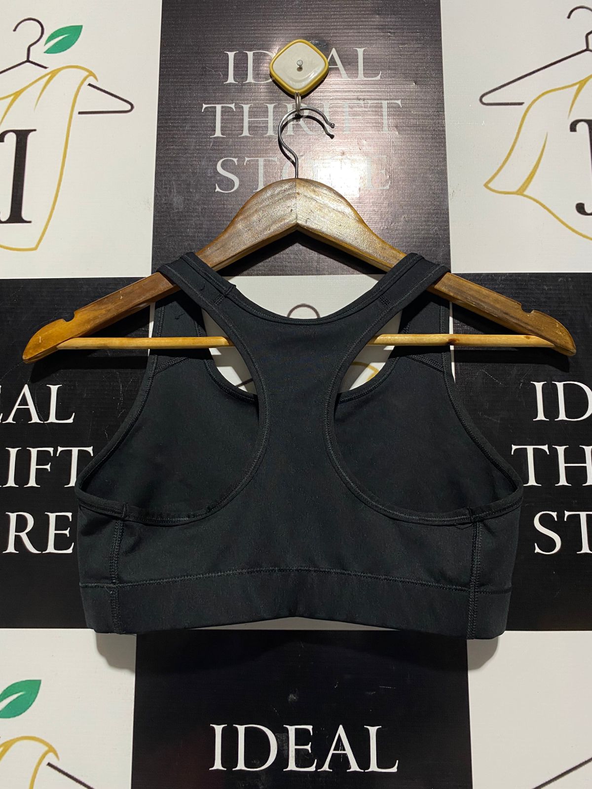NIKE |M| BUST 14| B2| BLACK RACERBACK SPORTS BRA