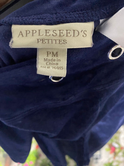 APPLESEEDS |XL| B2| MIDNIGHT NAVY PLUSH VELVET TURTLENECK LOUNGE SET