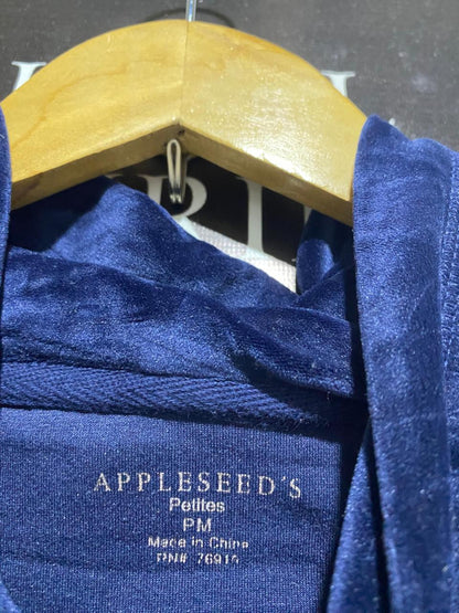 APPLESEEDS |XL| B2| MIDNIGHT NAVY PLUSH VELVET TURTLENECK LOUNGE SET