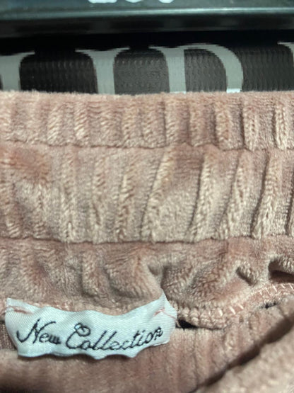 NEW COLLECTION |S| B2| PLUSH MAUVE VELVET HOODIE AND JOGGER LOUNGE SET