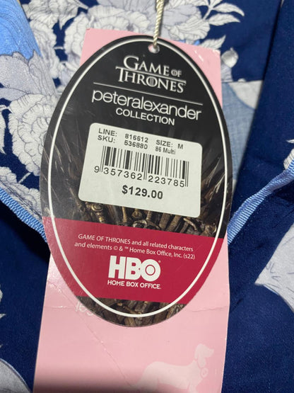 PETERALEX ANDER |M| B2| WOMEN'S NAVY BLUE "MOTHER OF DRAGONS" CELESTIAL PYJAMA SET
