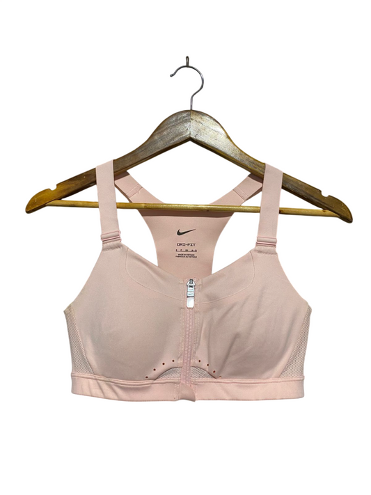 NIKE |S| BUST 14| B2| DRI-FIT ZIP-FRONT HIGH-SUPPORT SPORTS BRA