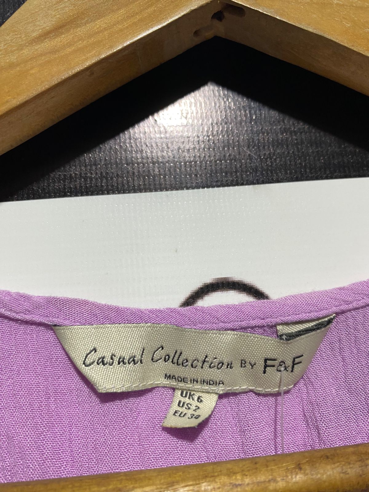 F&F |S| BUST 18| B2| Purple Textured Tank Top