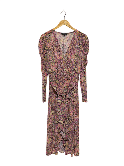 NEXT |L| BUST 22| B3| GLAMOROUS BURGUNDY SEQUIN MINI DRESS SPAGHETTI STRAP PARTY WEAR