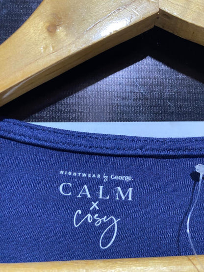 GEORGE |B3| COMFORTABLE NAVY BLUE JERSEY T-SHIRT DRESS - RELAXED FIT